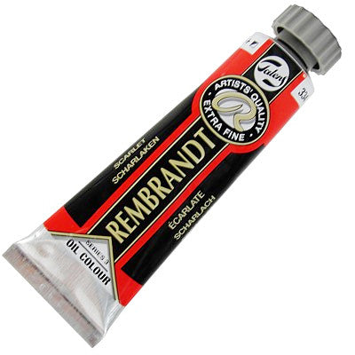 Tinta Óleo Rembrandt 15ml 334 Scarlet - Série 3